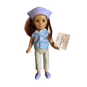 Hannah Peppers Friend Madame Alexander Mini Collectible Doll Blink Mc Donalds Ha
